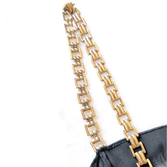 Dolce & Gabbana Black Satin Sleeveless A-line Midi Dress, size IT44/US8/L - Picture 5 of 10